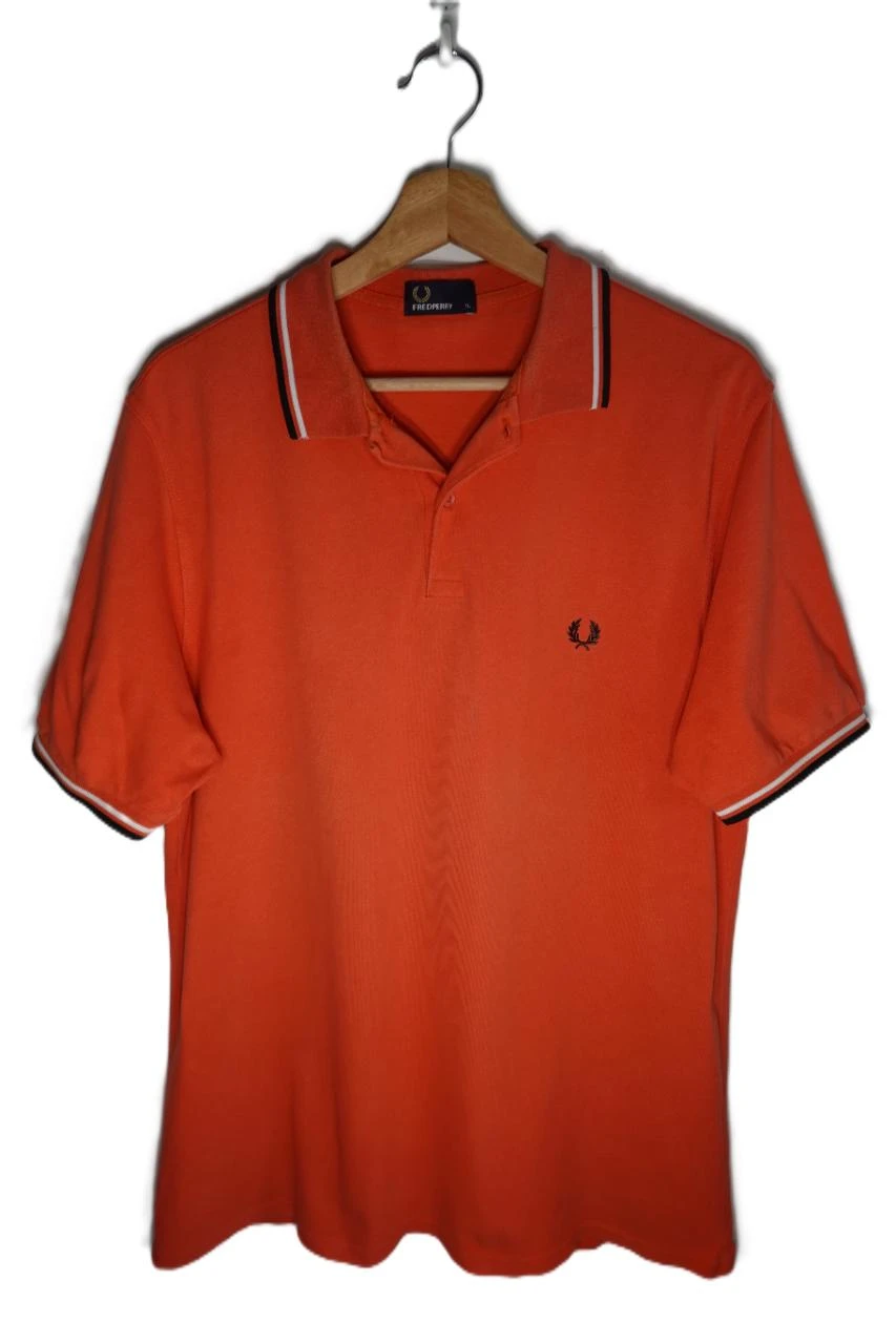 Polo Fred Perry naranja talla XL